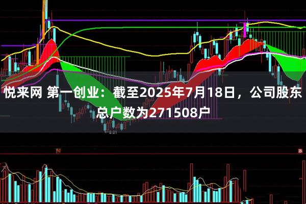 悦来网 第一创业：截至2025年7月18日，公司股东总户数为271508户